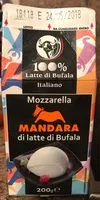 含糖量 Mozzarella di latte di Bufala