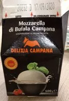 Sucre et nutriments contenus dans Delizia campana