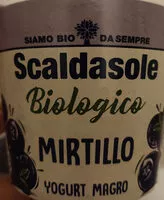 Cantidad de azúcar en yogurt magro al mirtillo