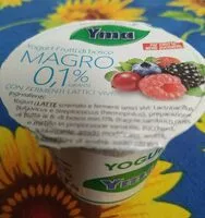 İçindeki şeker miktarı Yogurt magro frutti di bosco