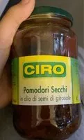 İçindeki şeker miktarı Pomodori secchi in olio di semi di girasole