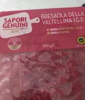 Amount of sugar in Bresaola della Valtellina