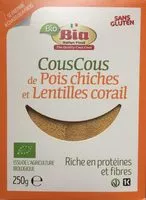 Sucre et nutriments contenus dans Bia