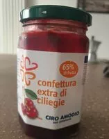 चीनी की मात्रा Confettura extra di ciliegie