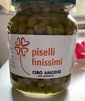 चीनी की मात्रा Piselli finissimi