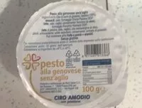 चीनी की मात्रा Pesto alla genovese senz aglio