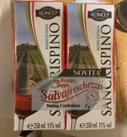 含糖量 VINO ROSSO D’ITALIA