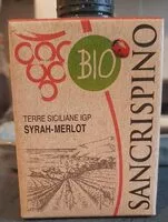 Suhkru kogus sees Syrah-merlot bio