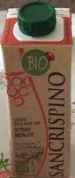 Suhkru kogus sees vino san crispino bio