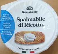 Quantité de sucre dans Spalmabile di ricotta