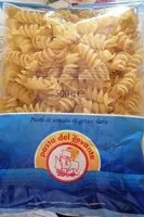 İçindeki şeker miktarı Pasta di semola di grano duro