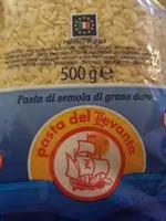 İçindeki şeker miktarı Pasta di semola di grano duro 500G