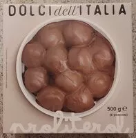 Sokerin määrä sisällä Profitterol