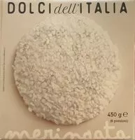 Sokerin määrä sisällä Meringata