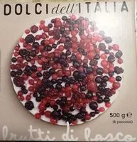 Sokerin määrä sisällä Cheesecake frutti di bosco