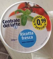 Количество сахара в Ricotta