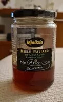 Amount of sugar in Miele italiano di castagno