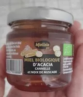 Amount of sugar in Miel d'acacia cannelle et noix de muscade