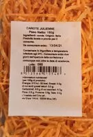 İçindeki şeker miktarı Carote Julienne