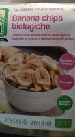 Quantité de sucre dans Banana Chips biologiche