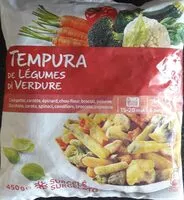 Frozen vegetable tempura