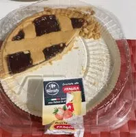 Zuckermenge drin Crostata alla fragola