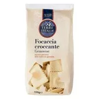 Amount of sugar in Focaccia croccante trozos