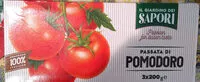 入っている砂糖の量 Passata di pomodoro