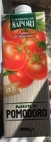 入っている砂糖の量 Passata di pomodoro