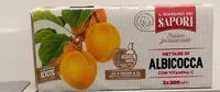 入っている砂糖の量 Nettare di albicocca