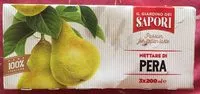 入っている砂糖の量 Nettare di pera