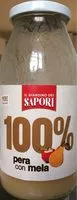 入っている砂糖の量 Suco di pera