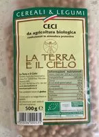 Количество сахара в Ceci da agricoltura biologica