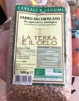 Количество сахара в Farro decorticato