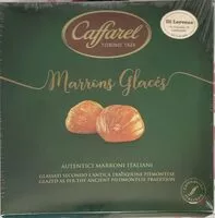 Sokerin määrä sisällä Marrons glaces