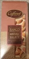 Quantité de sucre dans Caffarel bianco mandorle salate