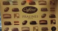 Sokerin määrä sisällä Pralines