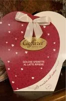 Sokerin määrä sisällä Golose Sferette al latte ripiene