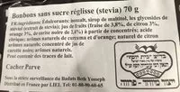 Cantidad de azúcar en my Dietorelle Gommose Liquirizia