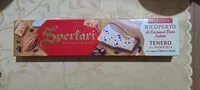 Jumlah gula yang masuk Sperlari torrone
