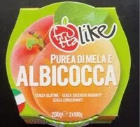 Cantidad de azúcar en Purea di mela e albicocca