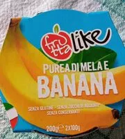 Cantidad de azúcar en Purea di mela e banana