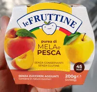 Quantité de sucre dans Purea di mela e pesca
