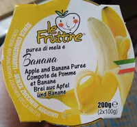 Quantité de sucre dans Purea di mela e banana
