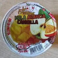 Quantité de sucre dans Le fruttine mela arancia e cannella