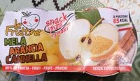 Quantité de sucre dans Le fruttine mela arancia e cannella