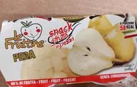 Quantité de sucre dans Fruttine snack pera