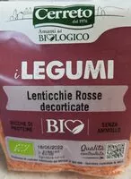Amount of sugar in lenticchie rosse decorticate