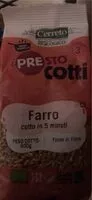 Amount of sugar in Farro precotto