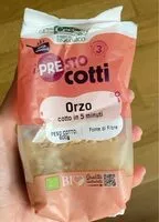 Amount of sugar in Orzo
